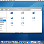 Mac OS X 10.3 Panther Desktop